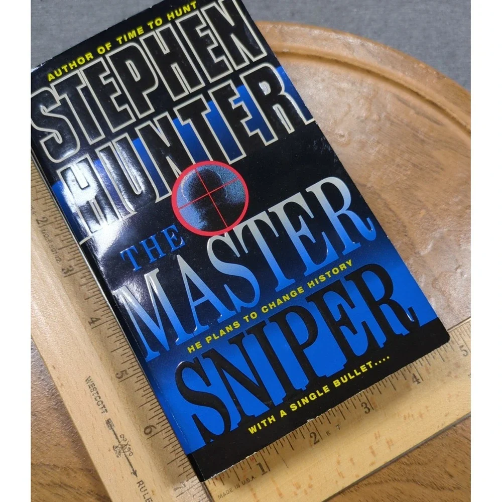 1996 The Master Sniper Stephen‎ Hunter Vintage Island Books Edition Paperback
